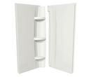 MAAX White 36 x 1-1/2 x 72 in. Tub & Shower Wall 