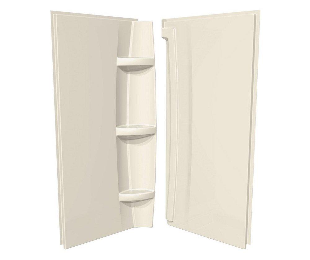 MAAX White 36 x 1-1/2 x 72 in. Tub & Shower Wall 