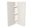 MAAX White 36 x 1-1/2 x 72 in. Tub & Shower Wall 