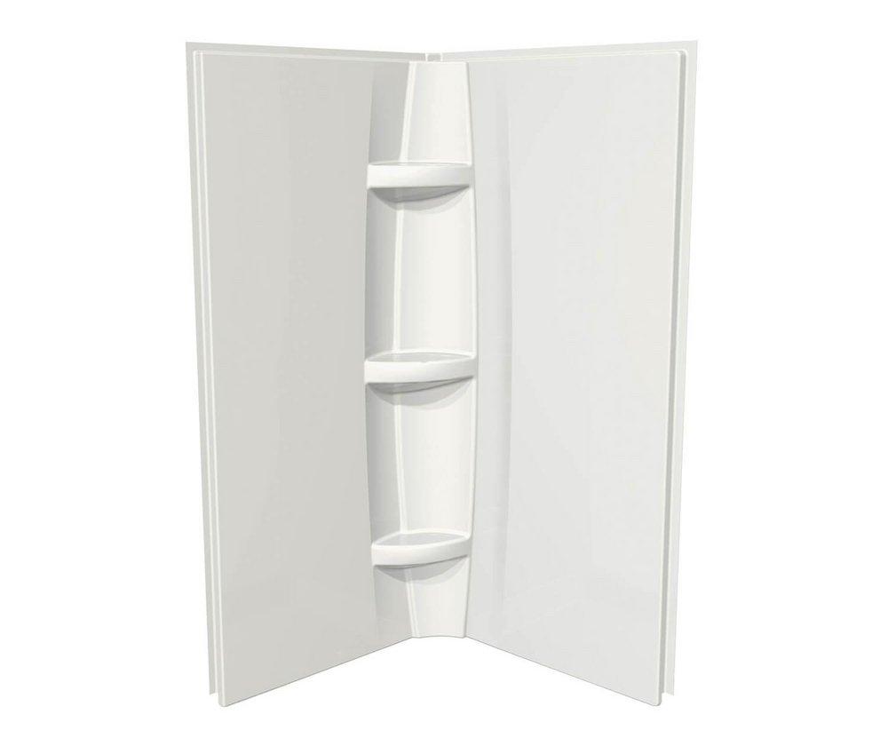 MAAX White 36 x 1-1/2 x 72 in. Tub & Shower Wall 