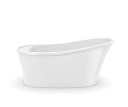 60-1/4 x 32 in. Freestanding Bathtub in White