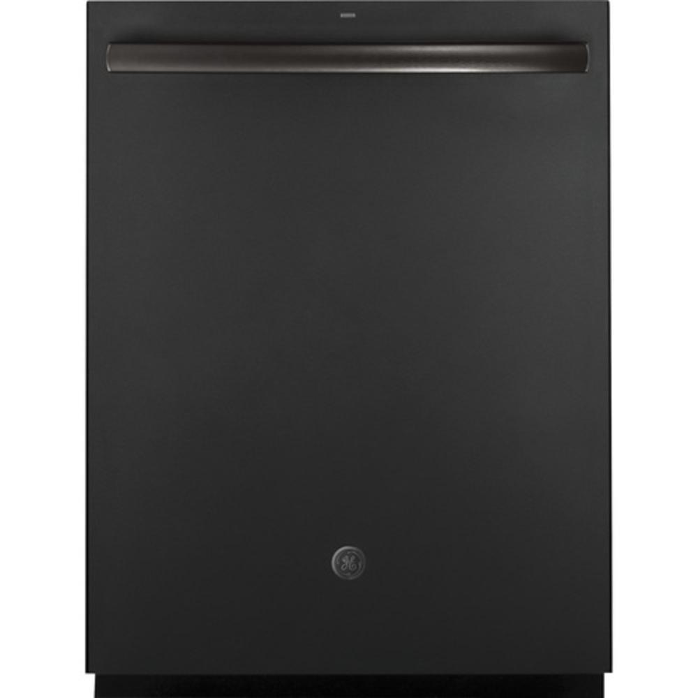 GE&reg; Stainless Steel 23-3/4 in. 16-Setting Interior Undercounter Dishwasher with Pull Handle and Hidden Control 