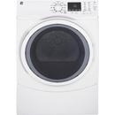 27 in. 7.5 cu. ft. Electric Dryer in White on White