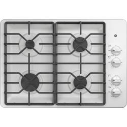 4 Burner Sealed Cooktop in White