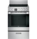 Haier Stainless Steel 24 in. Electric 4-Burner Radiant Freestanding Range 