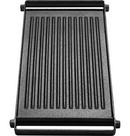 GE&reg; Black Cast Iron Reversible Grill and Griddle for GE, GE Profile and GE Cafe Gas Ranges 