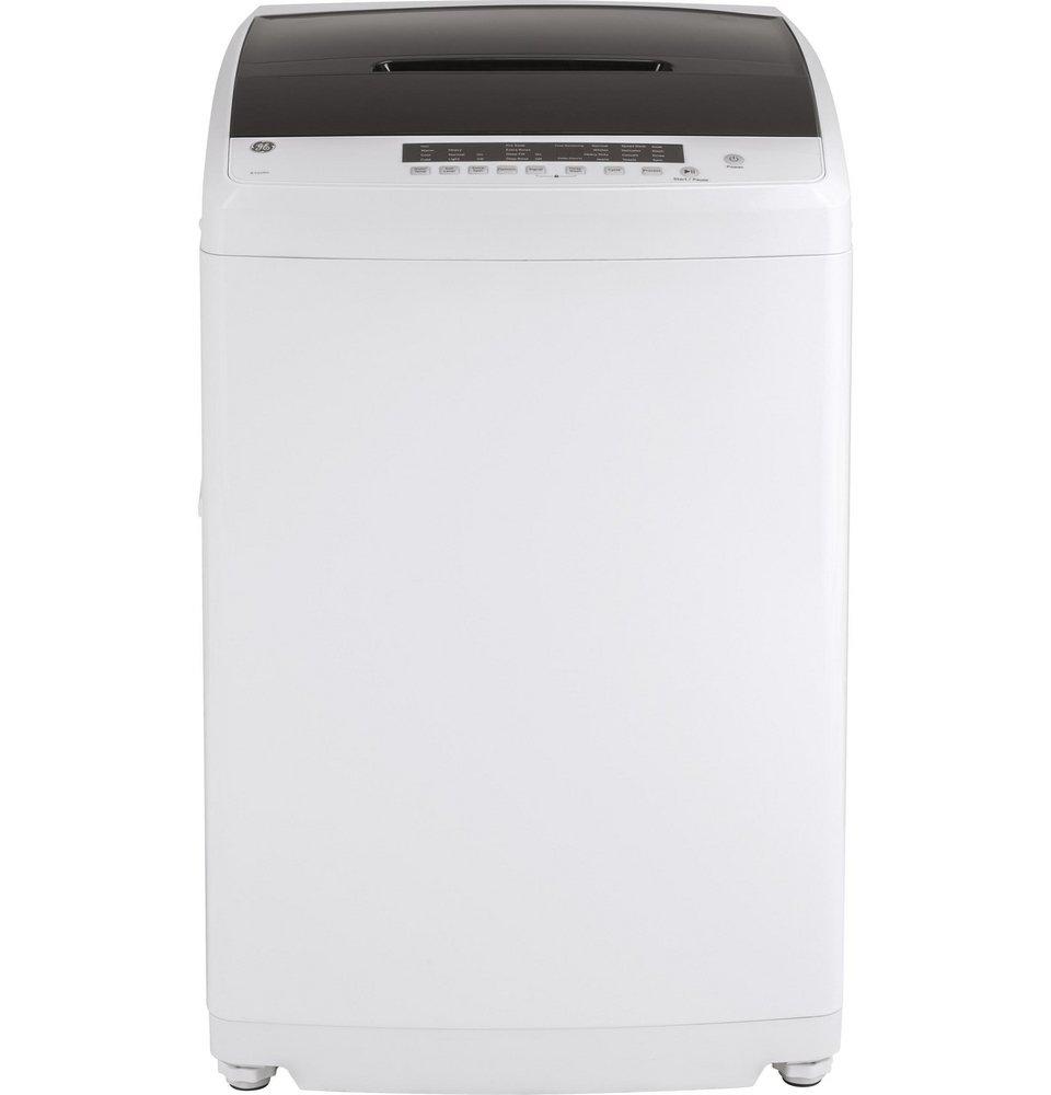 GE® White 24-1/2 x 37-2/5 x 24 in. 2.8 cf Electric 20A Portable Washer with Stainless Steel Basket 