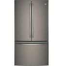 GE&reg; Fingerprint Resistant Slate 35-3/4 in. 27 cu. ft. French Door Refrigerator 