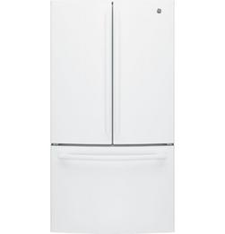 35-3/4 in. 27 cu. ft. French Door Refrigerator in High Gloss White