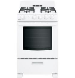 23-3/4 in. Gas 4-Burner Sealed Freestanding Range in White