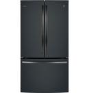 35-3/4 in. 23.1 cu.ft. French Door Refrigerator in Fingerprint Resistant Black Slate
