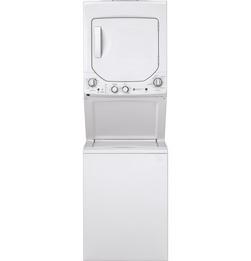 6.7 cu. ft. Combination Washer/Dryer in White on White