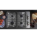 GE&reg; Stainless Steel 4 Burner Sealed Cooktop 