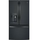 35-3/4 in. 28 cu. ft. French Door Refrigerator in Black Slate