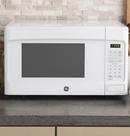 GE&reg; White 1.1 cu. ft. 950 W Countertop Microwave 