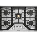 Monogram&reg; Stainless Steel 5 Burner Sealed Cooktop 
