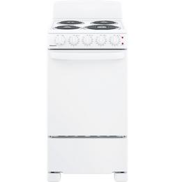 19-3/4 in. Electric 4-Burner Coil Freestanding Range in White