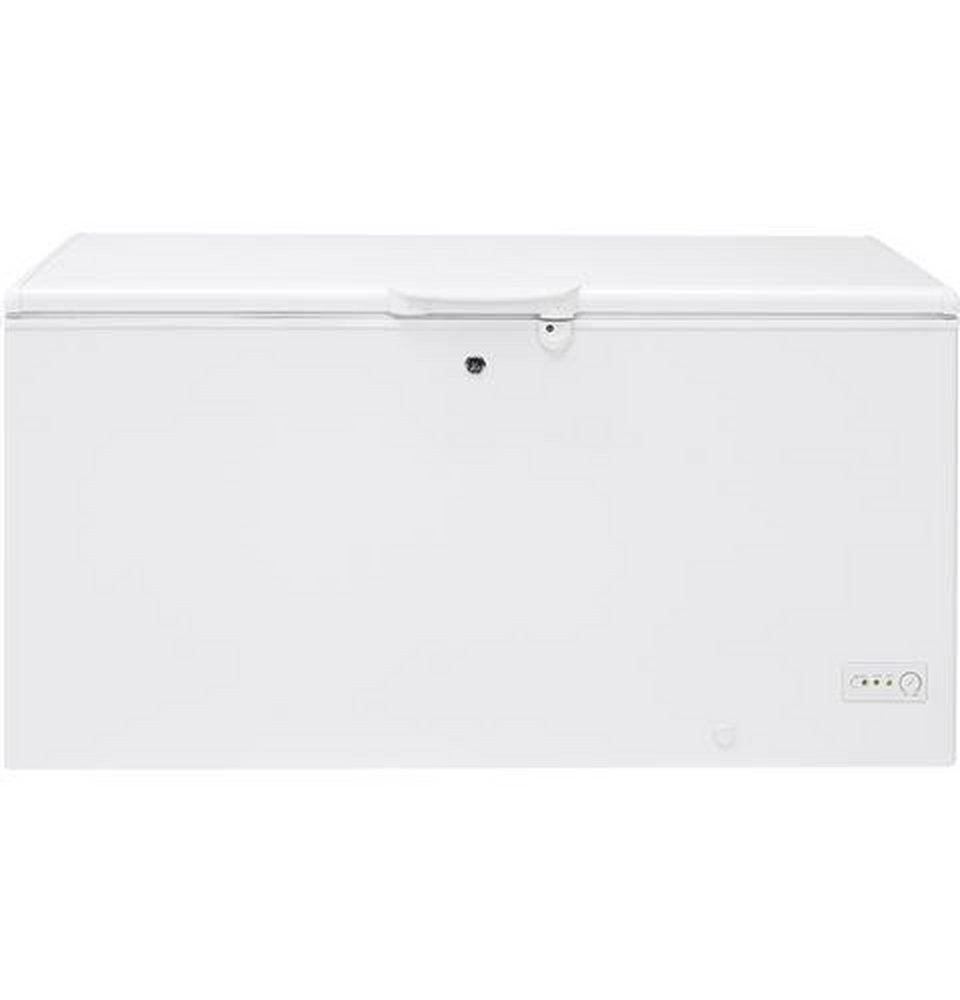 GE&reg; White 28-1/2 x 33-3/8 in. 15.68 cu. ft. Chest Freezer 