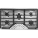 GE® Stainless Steel 5 Burner Sealed Cooktop