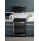 GE Profile&trade; Black Stainless Steel 2.1 cu. ft. 1050 W External Over-the-Range Microwave 