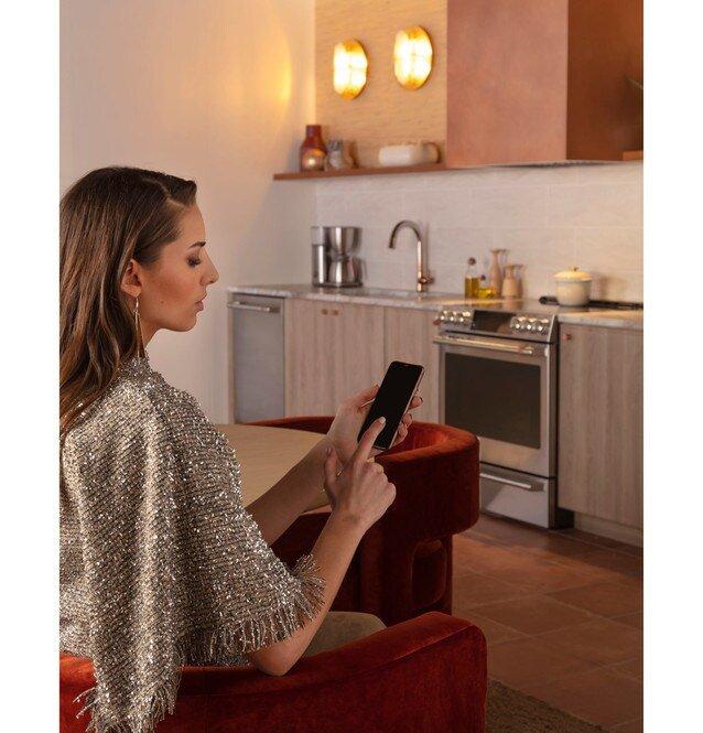 GE Profile&trade; Stainless Steel 12 in. Indoor Hood Insert in Stainless Steel 