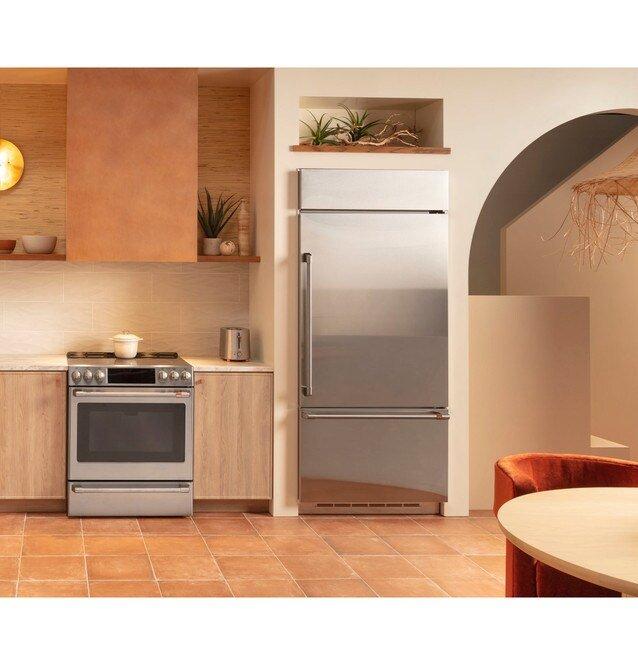 GE Profile&trade; Stainless Steel 12 in. Indoor Hood Insert in Stainless Steel 