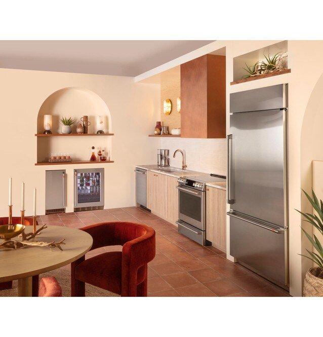 GE Profile&trade; Stainless Steel 12 in. Indoor Hood Insert in Stainless Steel 