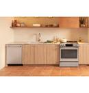 GE Profile&trade; Stainless Steel 12 in. Indoor Hood Insert in Stainless Steel 