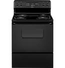 Hotpoint&reg; Black 30 in. Electric 4-Burner Coil Freestanding Range 