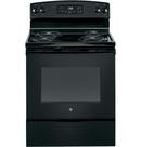 30 in. Electric 4-Burner Coil Freestanding Range in Black