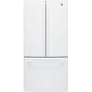 18.6 cu. ft. Counter Depth and French Door Refrigerator in White