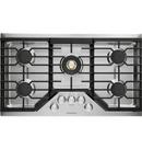 Monogram&reg; Stainless Steel 5 Burner Sealed Cooktop 