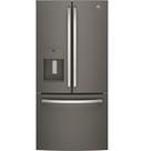 17.5 cu. ft. Counter Depth and French Door Refrigerator in Slate