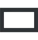 GE&reg; Fingerprint Resistant Black Slate 26-3/4 in. Trim Kit 