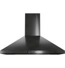 GE&reg; Black Stainless 30 in. Chimney Range Hood 