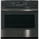 29-3/4 in. 5 cf Built-In Single Electric Convection Wall Oven in Black Stainless