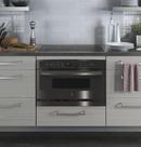 GE&reg; Black Stainless 29-3/4 in. 1.7 cu. ft. Single Oven 