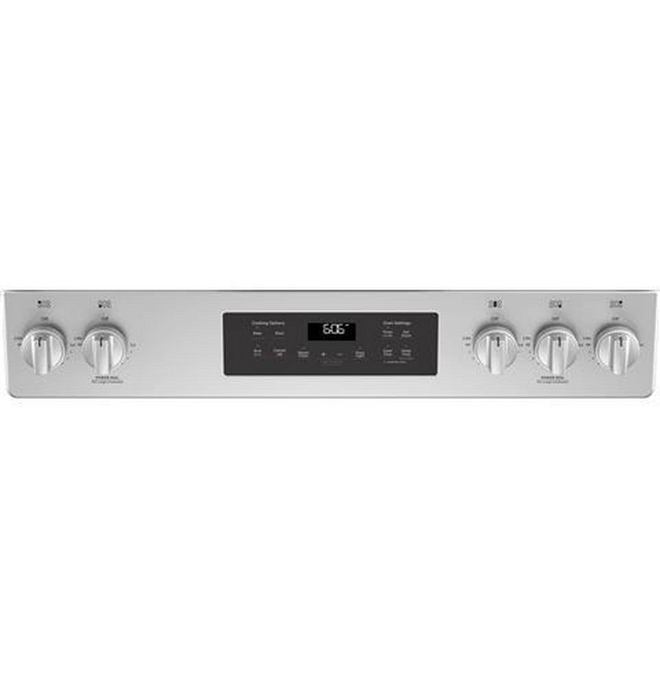 GE&reg; Stainless Steel 30 in. Gas 5-Burner Sealed Slide-in Range 