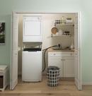 GE&reg; White 24-1/2 in. 2.8 cu. ft. Electric Top Load Washer 