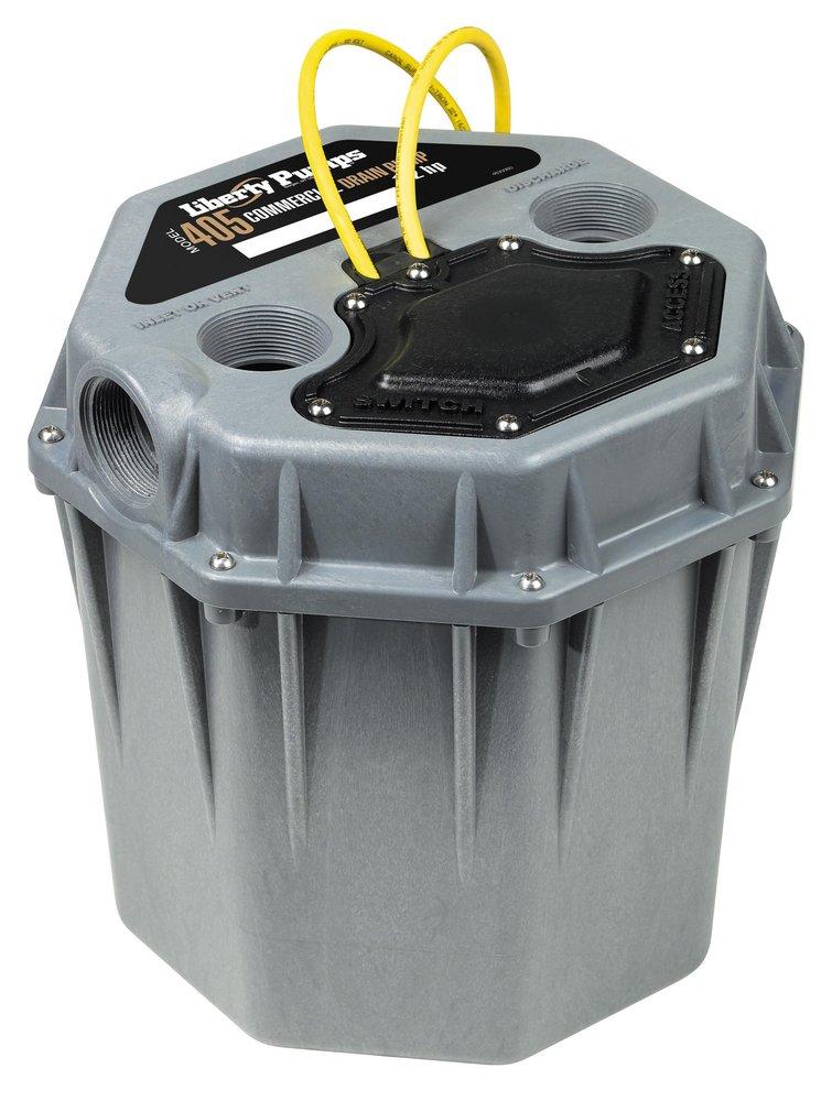 Liberty Pumps 48 gpm 2 in. 10 ft. Cord 7.3A 115V Polyolefin Drain Pump 