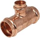 3/4 x 3/4 x 1/2 in. Copper Press Reducing Outlet Tee