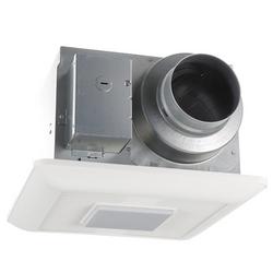 50-80-110 CFM Ceiling Mount Bathroom Exhaust Fan with Smartflow&trade; ECM Motor & LED Light in White - Fan Only - 0.3-0.9 Sones - Energy Star Rated