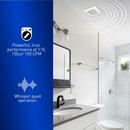 Panasonic White 110-130-150 CFM Ceiling Mount Bathroom Exhaust Fan with Smartflow&trade; ECM Motor in White - 0.3-0.7 Sones - Energy Star Rated 