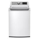 27 in. 5 cf 8-Cycle Smart Wi-Fi Enabled Top Load Washer in White