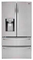 35-3/4 in. 28 cu. ft. French Door Refrigerator in PrintProof™ Stainless Steel