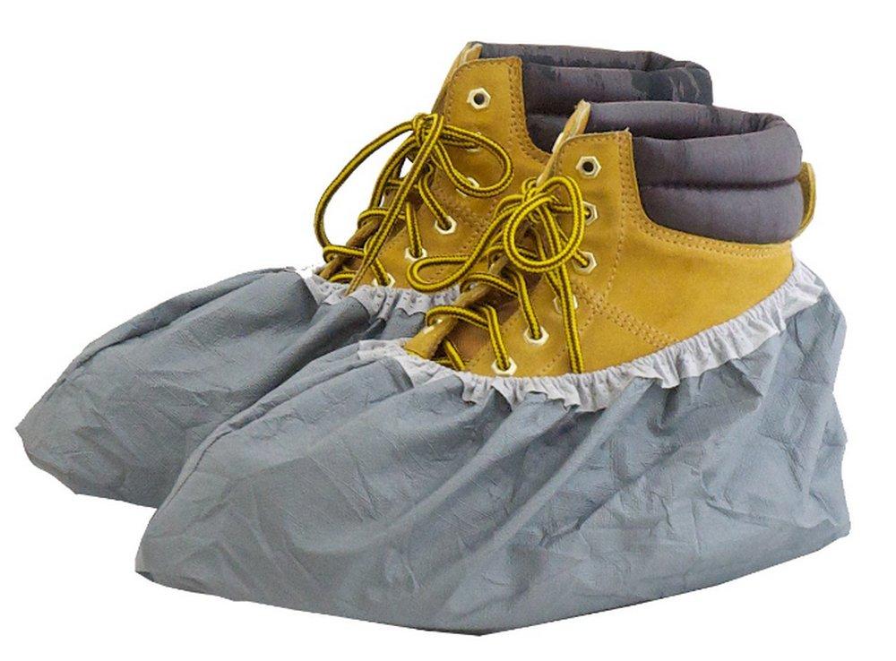 Shu-Bee's Grey Plastic Shoe Cover in Grey 