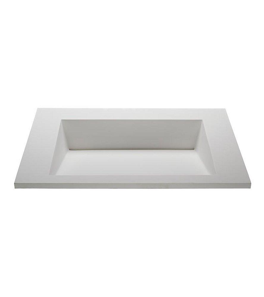 Mti Baths White Gloss Undermount Basin 