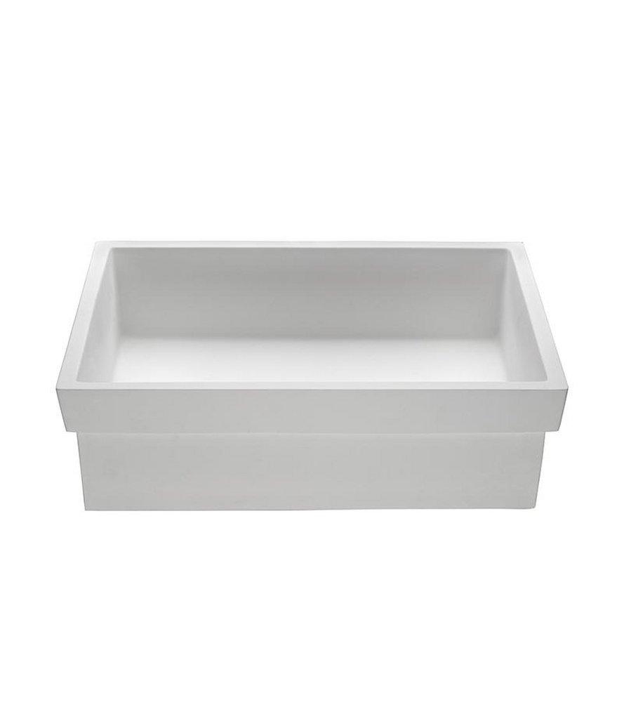 MTI Whirlpools&reg; White Matte 21X16 MATTE WHITE ESS SINK-CONTINUUM RECTANGLE 