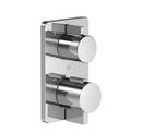 3-way Thermostatic Valve in Polished Chrome