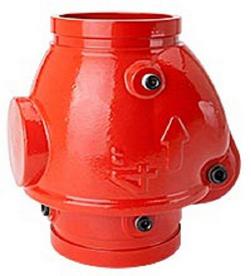 4 in. Ductile Iron Grooved Swing Check Valve